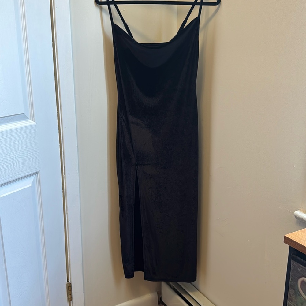 Black Slip Dress NWOT